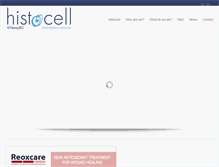 Tablet Screenshot of histocell.com